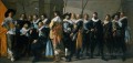 「ミーグル中隊」として知られるライナー・リール大尉の中隊の肖像画 オランダ黄金時代のフランス・ハルス